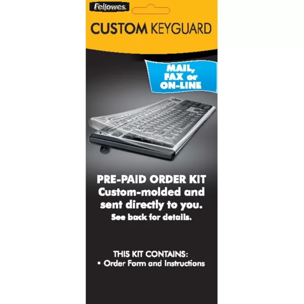 Fellowes Keyboard Protection Kit Custom Order Polyurethane