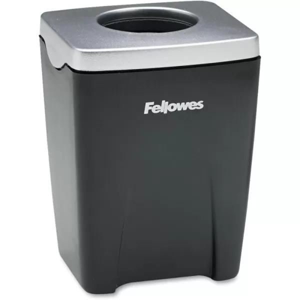 Fellowes Office Suites Paper Clip Cup 8032801 Black Silver 33quot x 24quot x 22quot1 Count Pack of 1