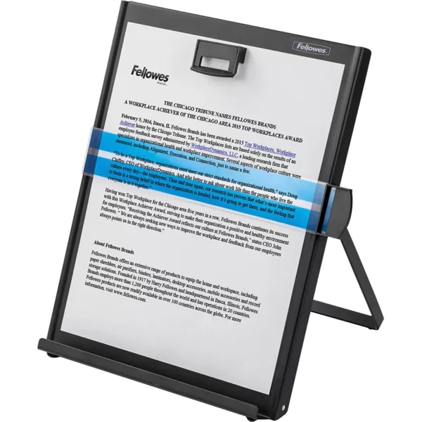 Fellowes KopyAid Black Letter Copyholder 11053 114quot x 106quot x 84quot