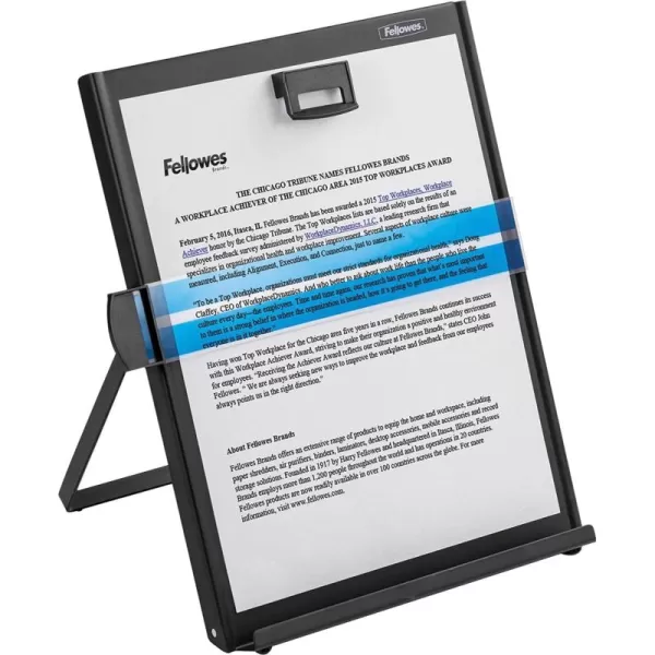 Fellowes KopyAid Black Letter Copyholder 11053 114quot x 106quot x 84quot