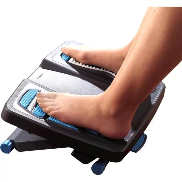 Fellowes Energizer Foot Support 8068001 Blue Charcoal GreyMassage