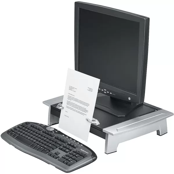 Fellowes Office Suites Standard Monitor Riser Plus 8036601 Black