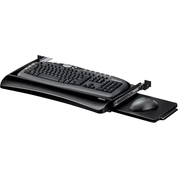 Fellowes Office Suites Underdesk Keyboard Drawer BlackSilver 9140305