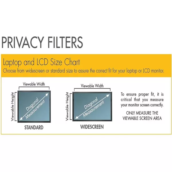 Fellowes PrivaScreen Privacy Filter for 170 Inch Monitors 54 4800301