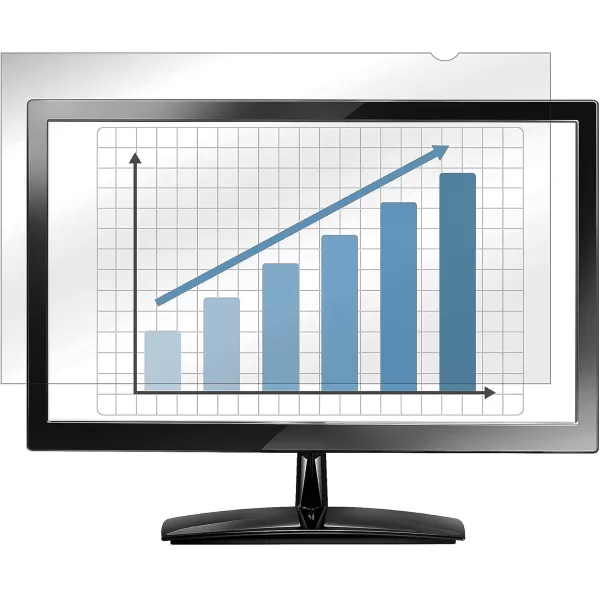 Fellowes PrivaScreen Privacy Filter for 190 Inch Monitors 54 4800501Standard