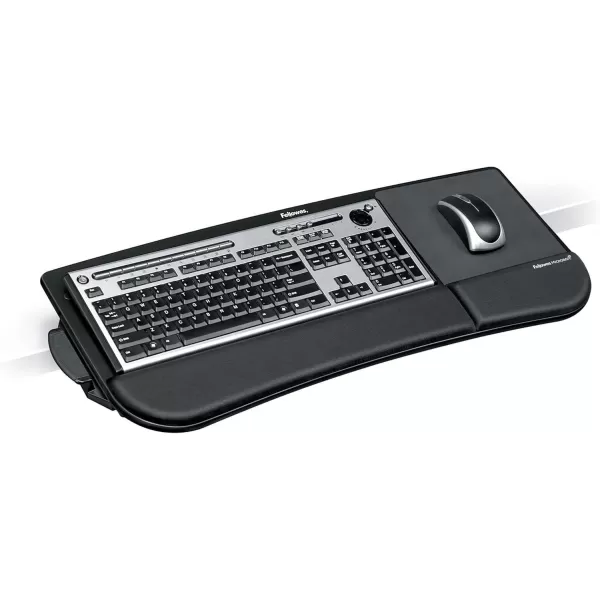 Fellowes TiltnSlide Keyboard Manager 8060101 Black