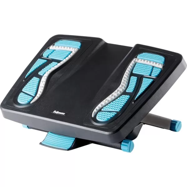 Fellowes Energizer Foot Support 8068001 Blue Charcoal GreyMassage