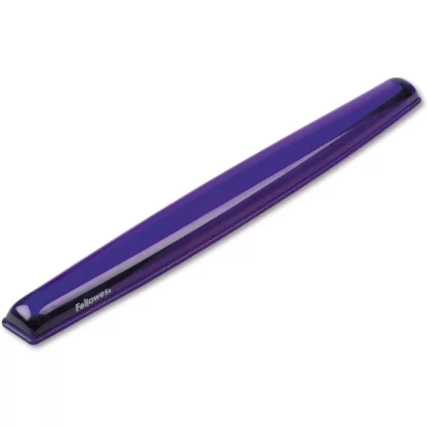 Fellowes Gel Crystals Wrist Rest Purple 91437