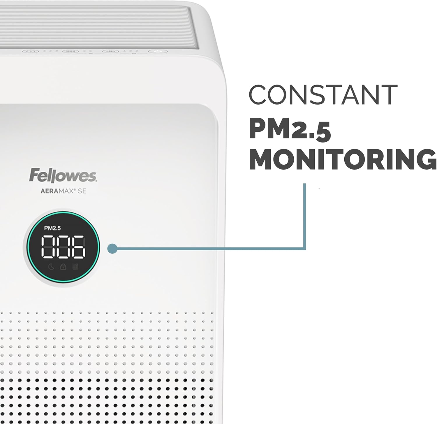 Fellowes 9794601 AeraMax SE 3Speed Large Room Air Purifier with True HEPA Air Filter and 3Stage Allergen and Odor Purification 915 Sq Ft Coverage 1 Year Filter Life