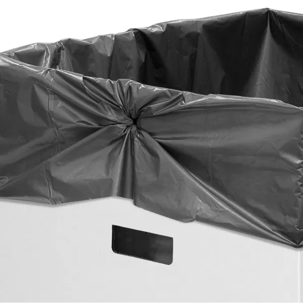 Bankers Box 10 Pack 50 Gallon Corrugated Cardboard Trash and Recycling ContainersLarge