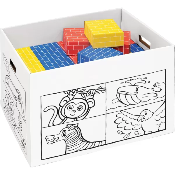 Bankers Box At Play Color in Animal Toy BoxAnimal Toy Box