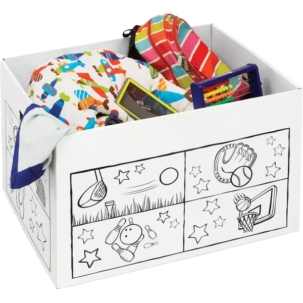 Bankers Box At Play Color in Animal Toy BoxSports Toy Box