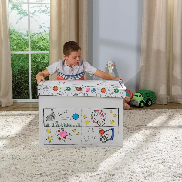 Bankers Box At Play Color in Animal Toy BoxSports Toy Box