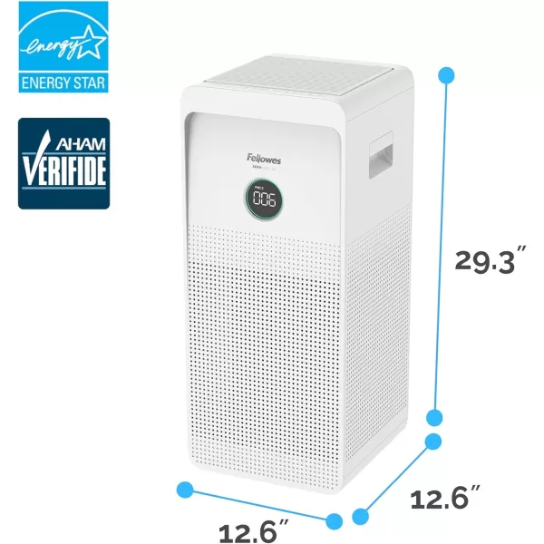 Fellowes 9794601 AeraMax SE 3Speed Large Room Air Purifier with True HEPA Air Filter and 3Stage Allergen and Odor Purification 915 Sq Ft Coverage 1 Year Filter Life