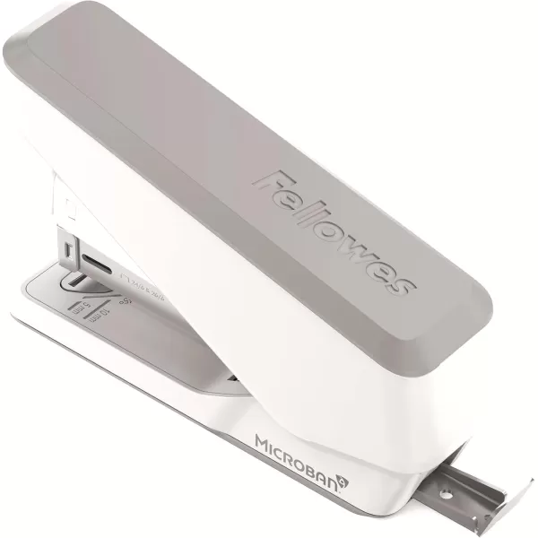 Fellowes LX850 EasyPress Office Stapler Full Strip Effortless OneTouch Stapler for Classroom Home and Office Holds Full Strip of Staples 25 Sheet Capacity WhiteWhite