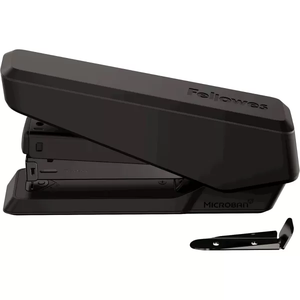 Fellowes LX850 EasyPress Office Stapler Full Strip Effortless OneTouch Stapler for Classroom Home and Office Holds Full Strip of Staples 25 Sheet Capacity WhiteBlack