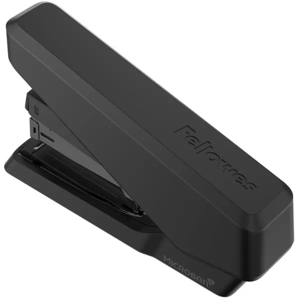 Fellowes LX850 EasyPress Office Stapler Full Strip Effortless OneTouch Stapler for Classroom Home and Office Holds Full Strip of Staples 25 Sheet Capacity WhiteBlack