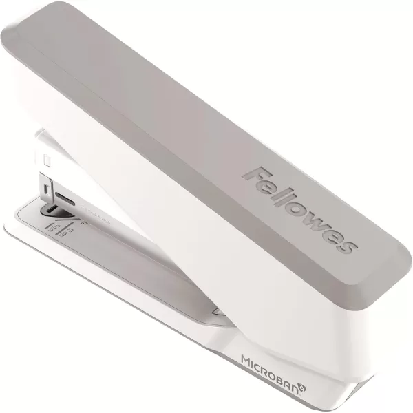 Fellowes LX850 EasyPress Office Stapler Full Strip Effortless OneTouch Stapler for Classroom Home and Office Holds Full Strip of Staples 25 Sheet Capacity WhiteWhite