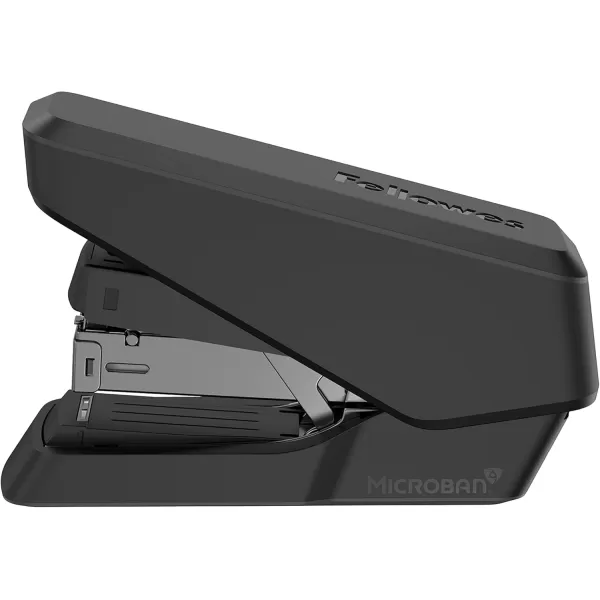 Fellowes LX850 EasyPress Office Stapler Full Strip Effortless OneTouch Stapler for Classroom Home and Office Holds Full Strip of Staples 25 Sheet Capacity WhiteBlack