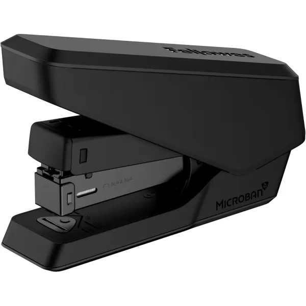 Fellowes LX850 EasyPress Office Stapler Full Strip Effortless OneTouch Stapler for Classroom Home and Office Holds Full Strip of Staples 25 Sheet Capacity WhiteBlack