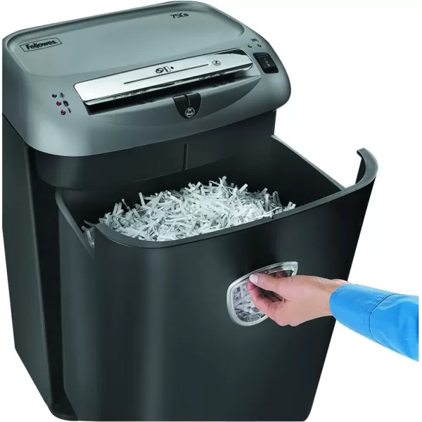 Fellowes Powershred 70S 14Sheet StripCut Paper and Credit Card Shredder with SafetyLock 4671001Shredder with SafeSense Technology