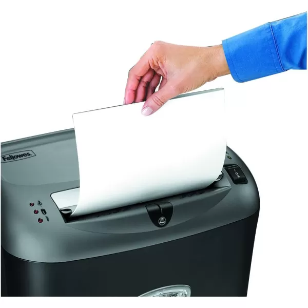 Fellowes Powershred 70S 14Sheet StripCut Paper and Credit Card Shredder with SafetyLock 4671001Shredder with SafeSense Technology