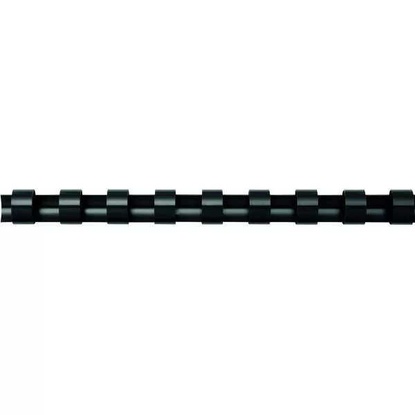 Fellowes 38in Black Binding Combs 25Pack38 Pack of 2