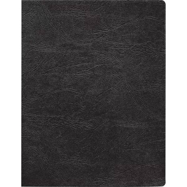 Fellowes Classic Grain Presentation Covers Oversize Black 200 Pack 52138