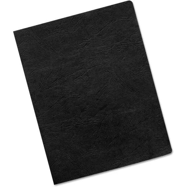 Fellowes Executive Presentation Covers Black 8 34 Inch X 11 14 Inch 200 Per Pack Black 52149