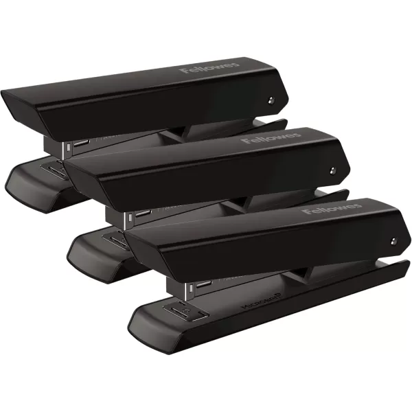 Fellowes LX820 Classic Desktop and Office Stapler for Classroom Home and Work Holds Full Strip of Staples 20 Sheet Capacity BlackBlack