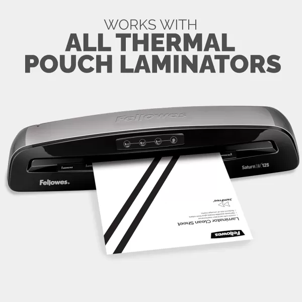 Fellowes Laminator Cleaning Sheets 10 Pack 85 x 11 in