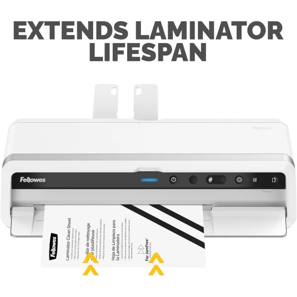 Fellowes Laminator Cleaning Sheets 10 Pack 85 x 11 in