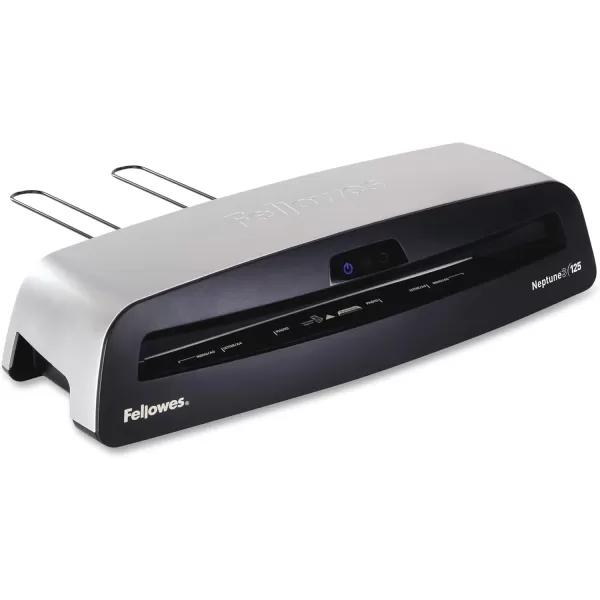 Fellowes Laminator Venus 2 125 Rapid 3060 Second Warmup Laminating Machine with Laminating Pouches Kit 5734801 Black Silver 51quot x 213quot x 82quotFaster