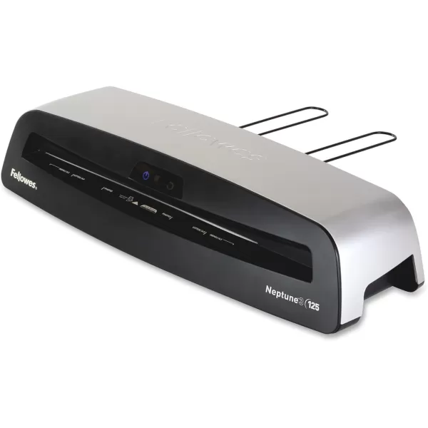 Fellowes Laminator Venus 2 125 Rapid 3060 Second Warmup Laminating Machine with Laminating Pouches Kit 5734801 Black Silver 51quot x 213quot x 82quotFaster