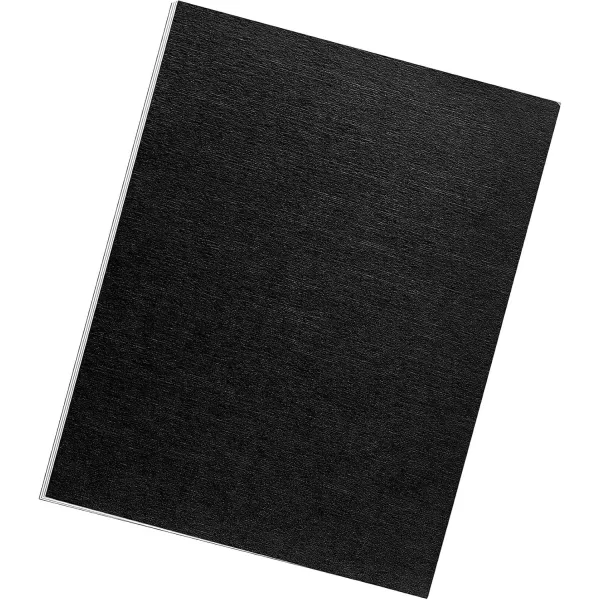 Fellowes Linen Presentation Covers Letter Navy 200 pack 52098Black  200Pk