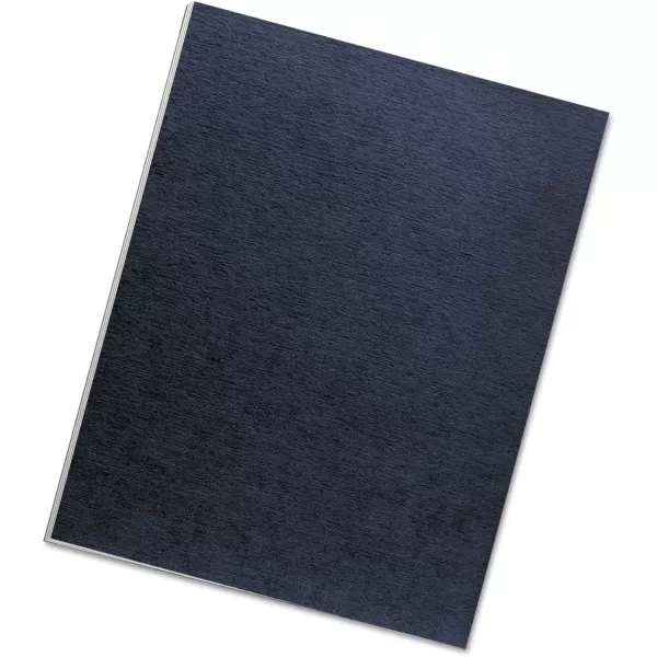 Fellowes Linen Presentation Covers Letter Navy 200 pack 52098Navy  200Pk