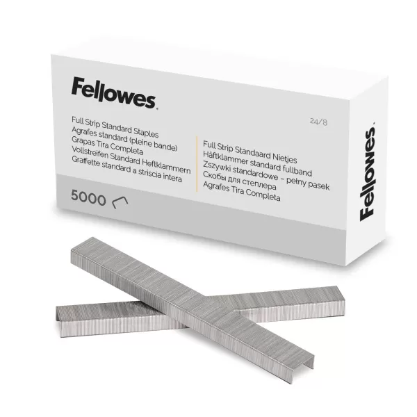 Fellowes Premium 516in Staples for Plier Stapler 210 per Strip 5000 per Box