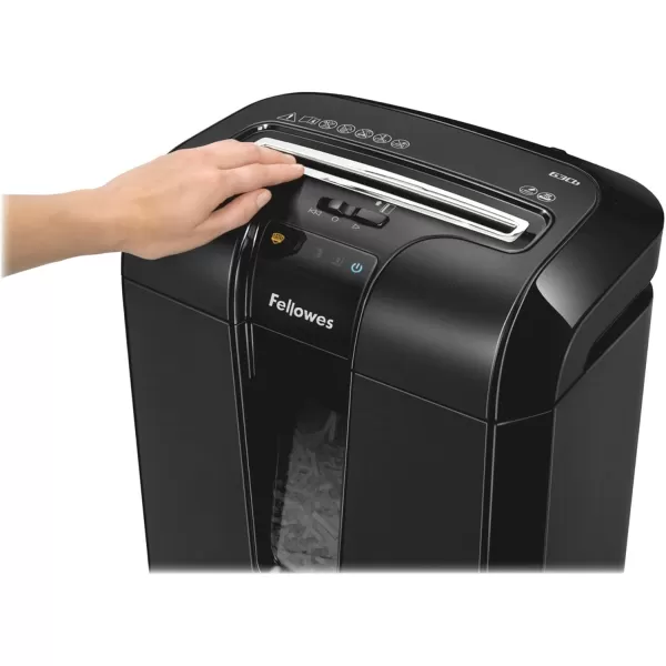 Fellowes 63Cb Jam Blocker 10Sheet CrossCut Junk Mail Paper and Credit Card Shredder