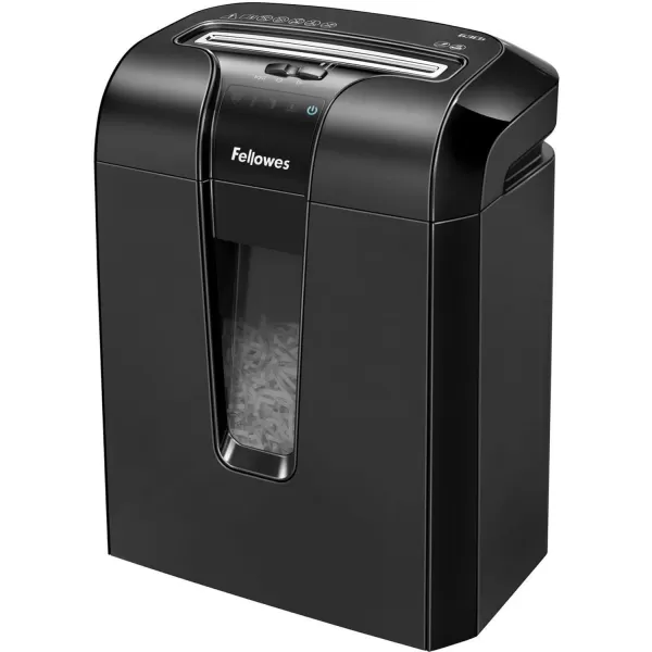 Fellowes 63Cb Jam Blocker 10Sheet CrossCut Junk Mail Paper and Credit Card Shredder