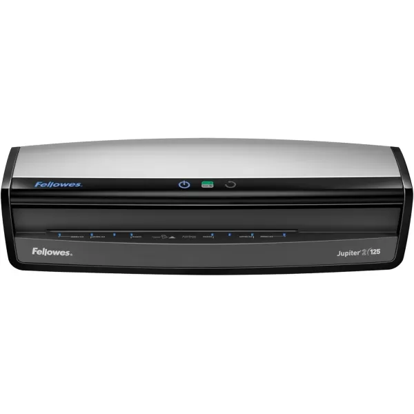 Fellowes Jupiter 2 125 Laminator with 10 Pouches 125 Inch 5734101 Black ampamp Grey