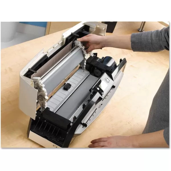 Fellowes Laminator Voyager 125 Automatic Features Jam Free Laminating Machine with Laminating Pouches Kit 5218601 SilverBlack