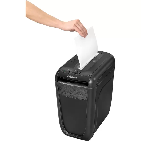 Fellowes PowerShred P30C 6 Sheet CrossCut Deskside Paper Shredder for The Home Office10Sheet