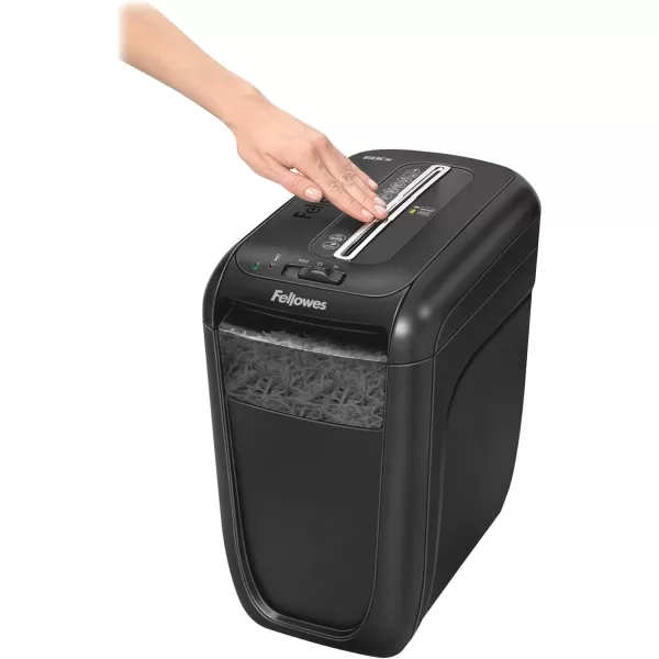 Fellowes PowerShred P30C 6 Sheet CrossCut Deskside Paper Shredder for The Home Office10Sheet