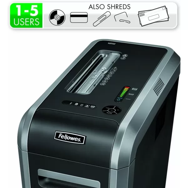 Fellowes Powershred 225i 100 Jam Proof 20Sheet StripCut Shredder 3322001StripCut