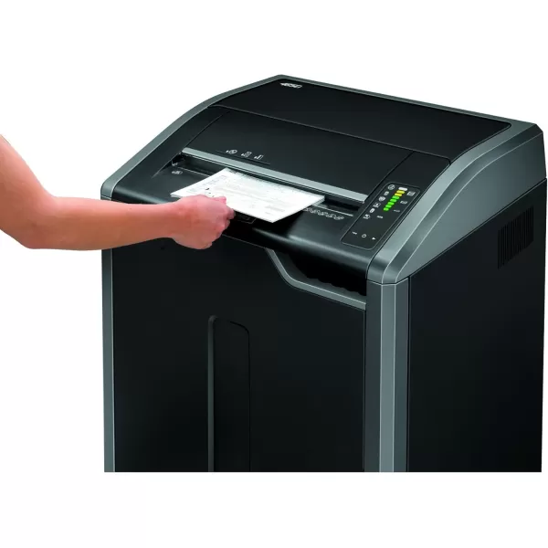 Fellowes Powershred 425Ci 100 Jam Proof Commercial Grade 30Sheet CrossCut Paper Shredder TAA Compliant 38425 Black30 Sheet Deluxe Shredder