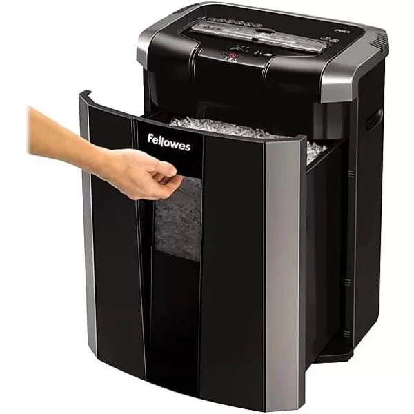 Fellowes Powershred 76Ct 16Sheet CrossCut Heavy Duty Paper Shredder with Jam Buster 4676001