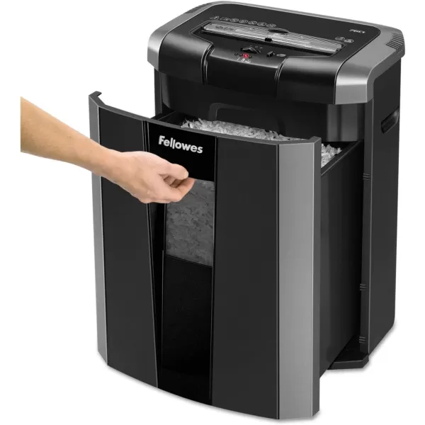 Fellowes Powershred 76Ct 16Sheet CrossCut Heavy Duty Paper Shredder with Jam Buster 4676001