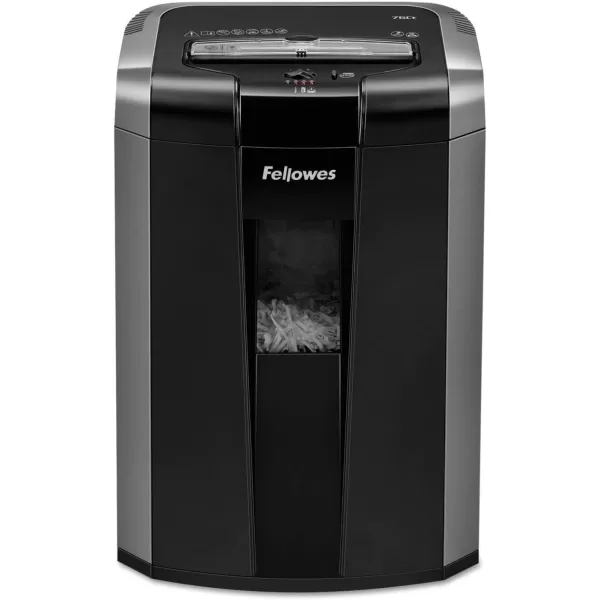 Fellowes Powershred 76Ct 16Sheet CrossCut Heavy Duty Paper Shredder with Jam Buster 4676001