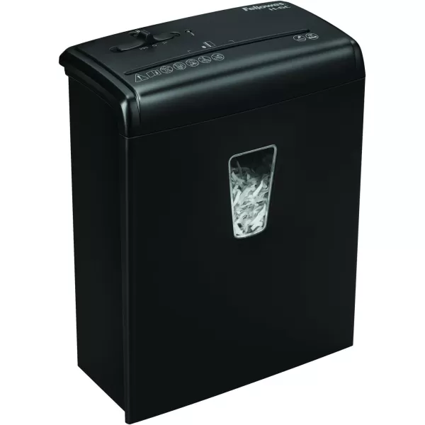 Fellowes Powershred H6C 6Sheet CrossCut Paper and Credit Card Shredder with SafetyLock 4682101