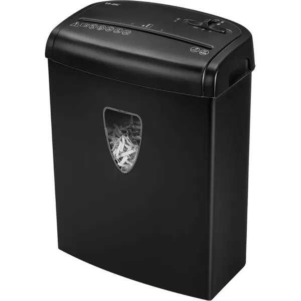 Fellowes Powershred H8C 8Sheet CrossCut Home and Deskside Paper Shredder with Safety Lock 4684301